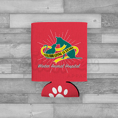 Winter Animal Hospital Coozie