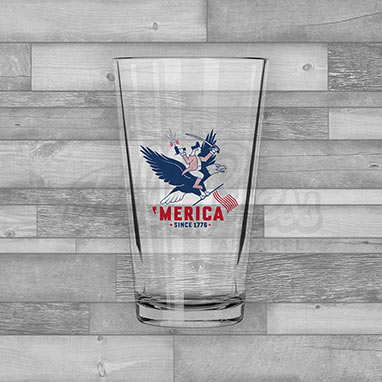 Merica Pint Glass