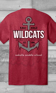 Wakulla Wildcats Anchor