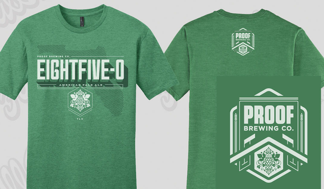 Water Based Printing Proof T-Shirt Example